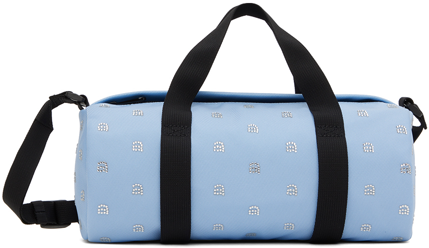 Alexander Wang Blue Mini Wangsport Duffle Bag