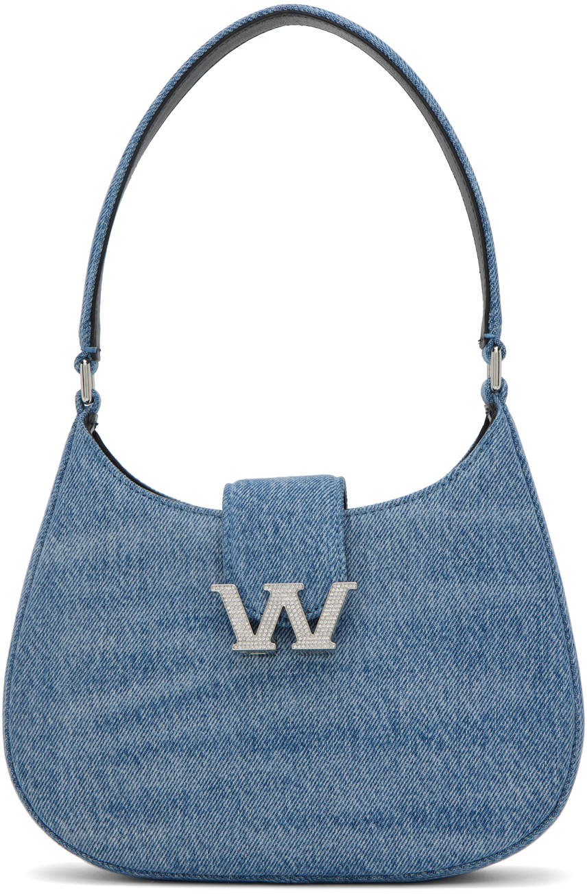 Alexander Wang W Legacy Small Hobo Bag In Blue | ModeSens