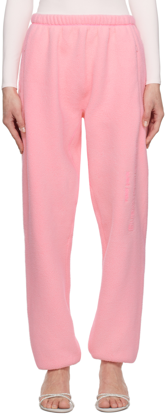 Alexander Wang Pink Embossed Lounge Pants