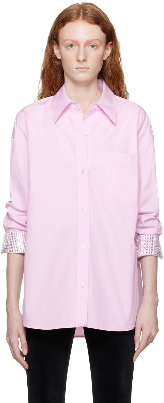 Alexander Wang Pink Button Up Shirt