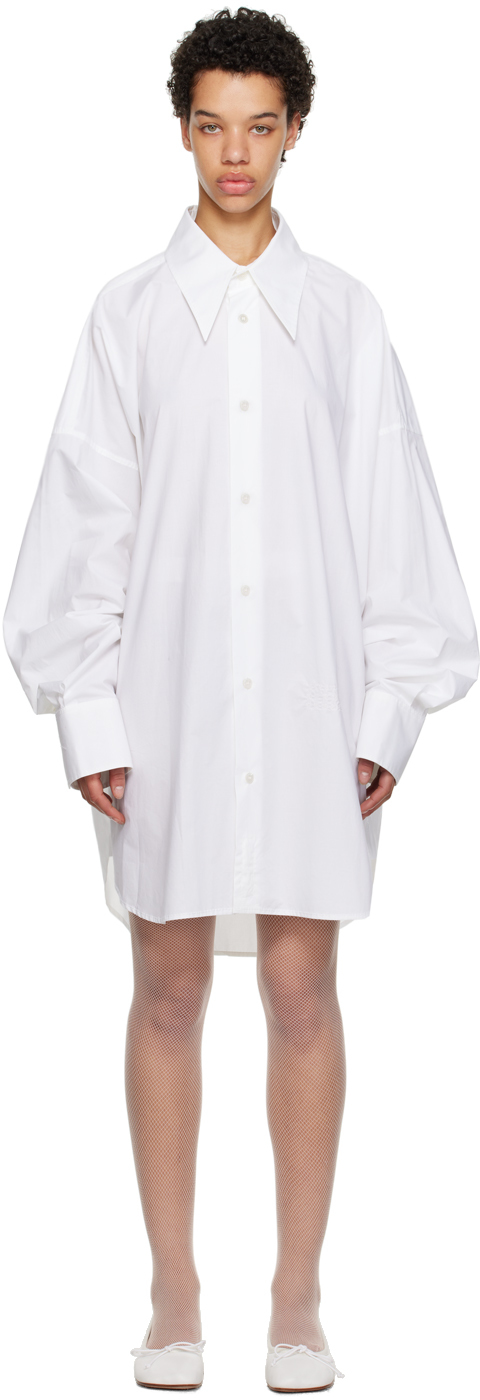 MM6 Maison Margiela White Oversized Shirt