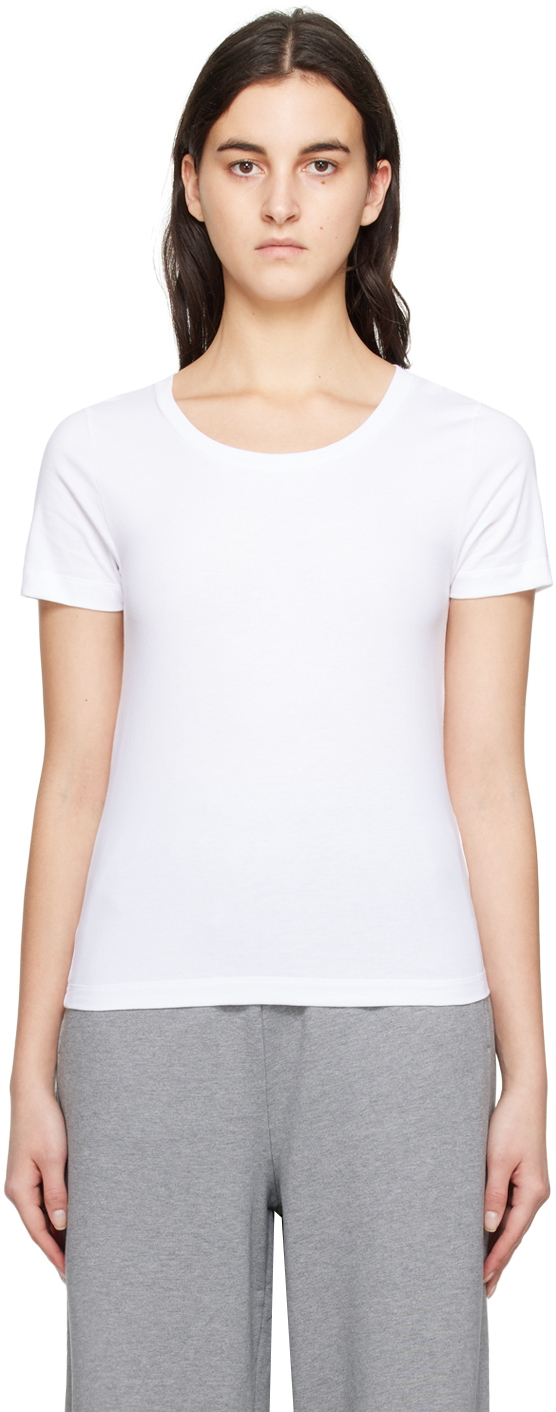Mm6 Maison Margiela Three-pack White T-shirts In 100 White