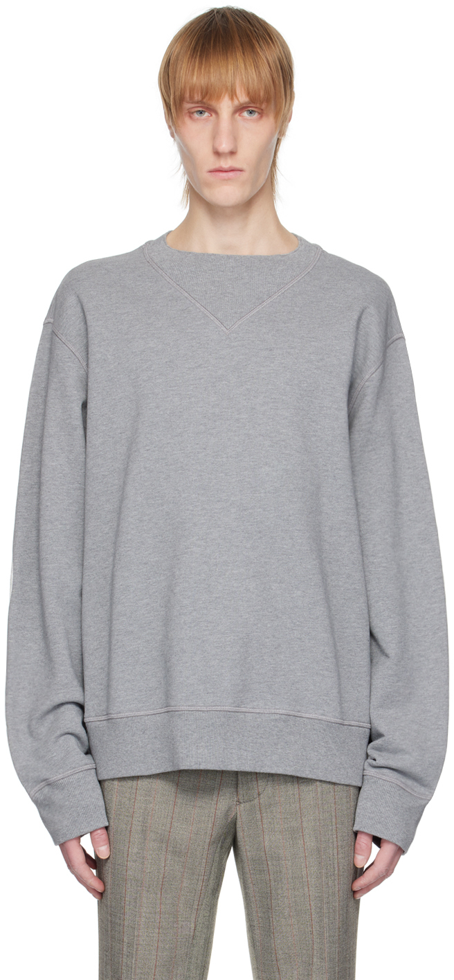 Gray Oversized Sweatshirt