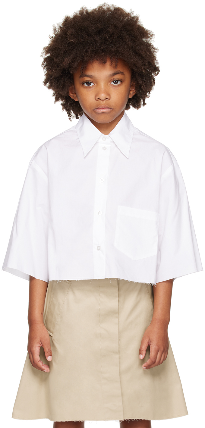 Mm6 maison discount margiela white shirt