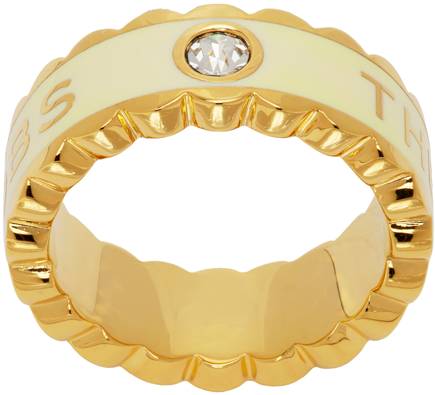 Marc Jacobs Gold 'The Monogram' Ring