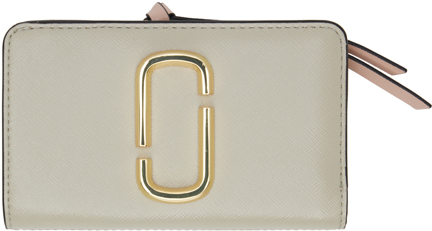 Marc Jacobs The Utility Snapshot Mini Compact Wallet (Khaki Multi) Handbags  - ShopStyle