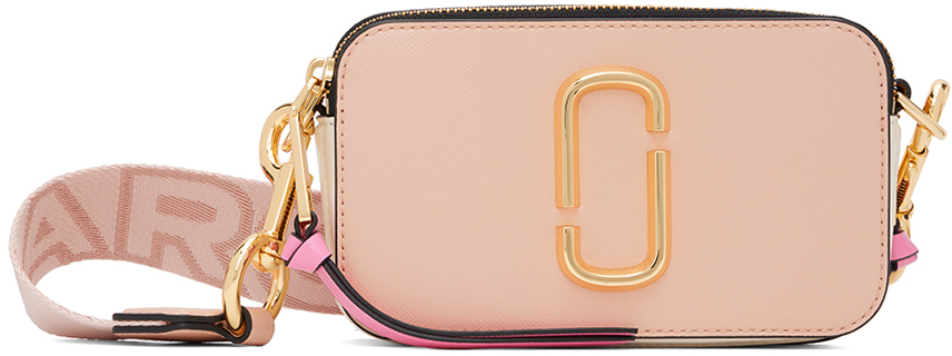 Marc Jacobs Red and Pink The Snapshot Bag