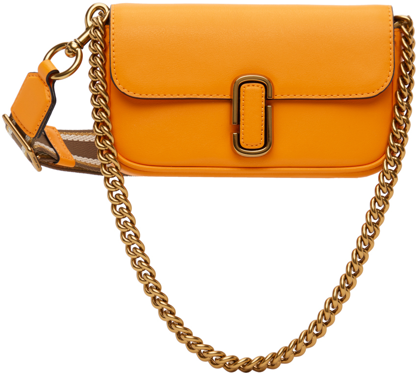 Marc Jacobs Orange Mini 'The J Marc' Bag