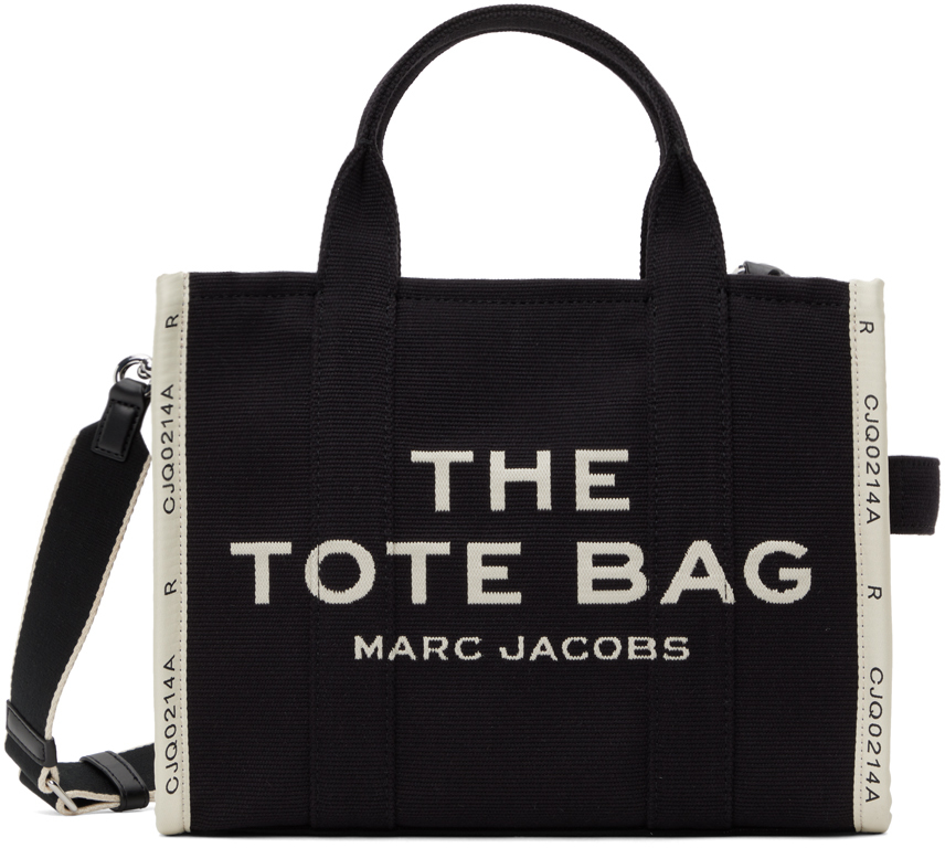 Marc Jacobs Black 'The Jacquard' Medium Tote