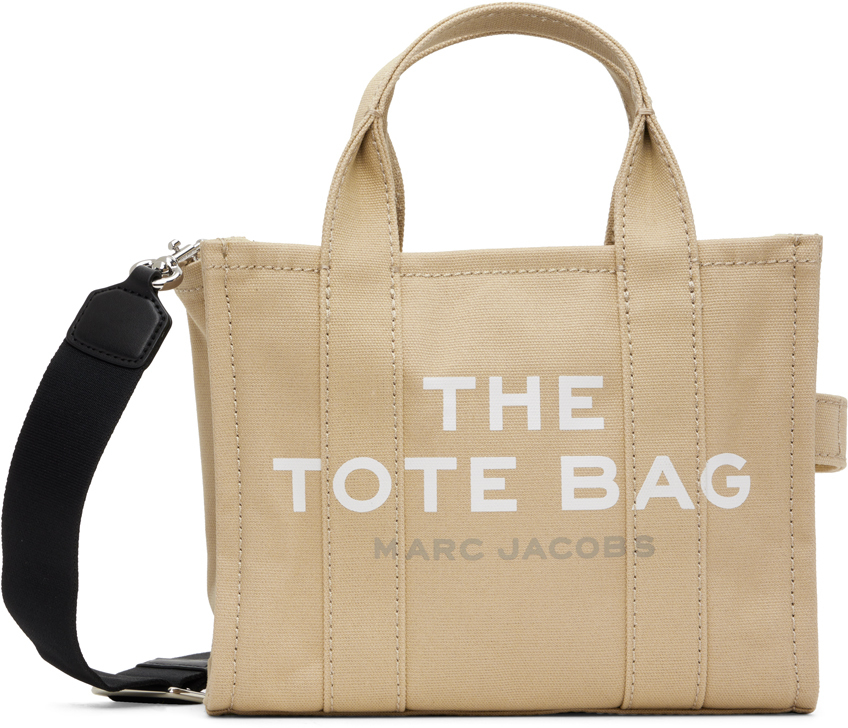 Marc Jacobs: Beige 'The Mini Tote Bag' Tote | SSENSE
