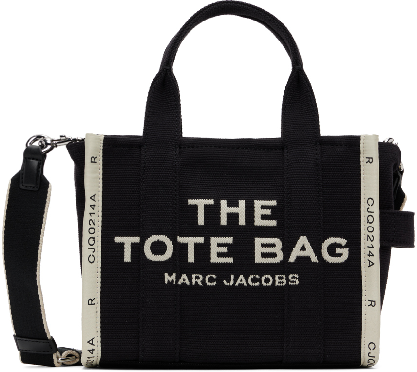 Marc Jacobs Black 'The Jacquard Mini' Tote