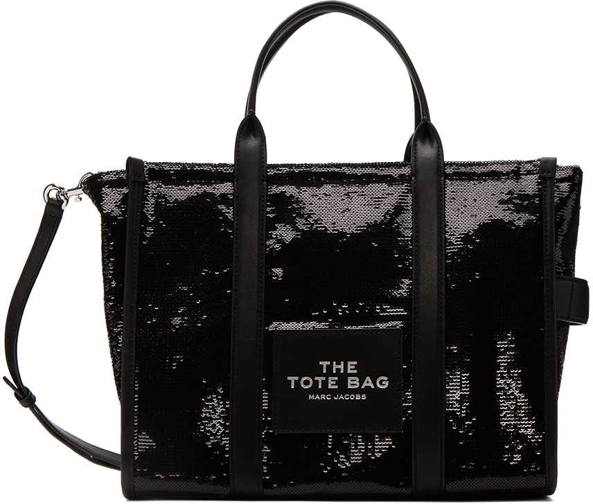 Marc Jacobs: Black Medium 'The Tote Bag' Tote | SSENSE
