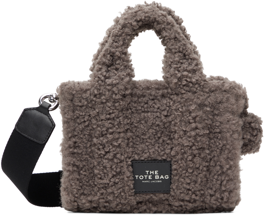 Marc Jacobs Gray 'The Teddy' Micro Tote
