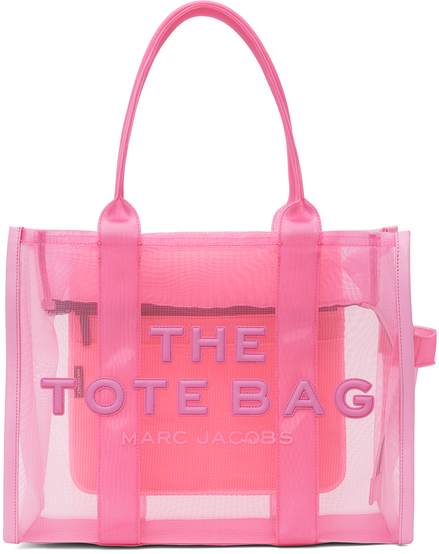 Marc Jacobs: Pink Large 'The Tote Bag' Tote | SSENSE UK