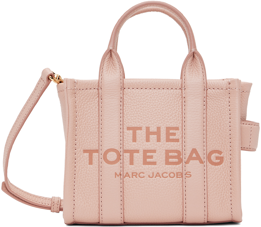 Marc Jacobs Fluffy Micro Tote Bag in Pink