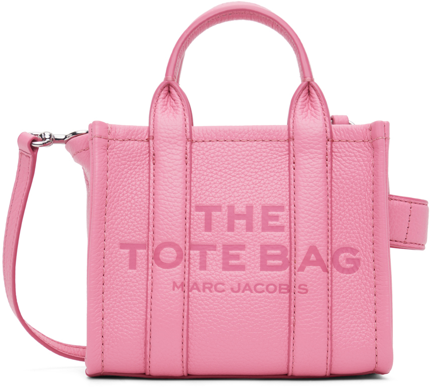 Marc Jacobs: Pink Micro 'The Tote Bag' Tote | SSENSE Canada