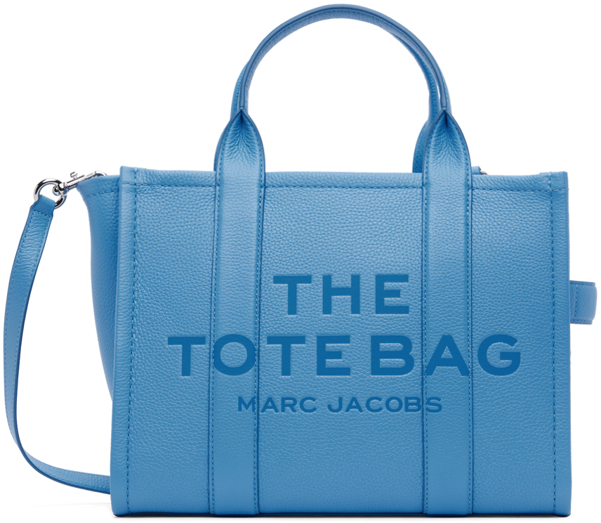 Marc Jacobs: Blue Medium 'The Tote Bag' Tote | SSENSE