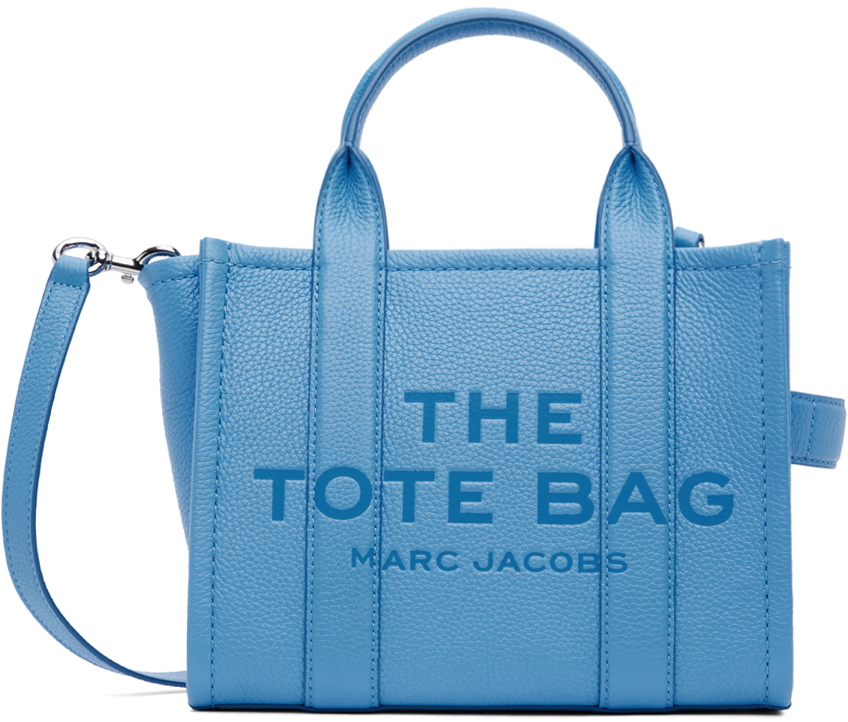 Marc Jacobs: Blue Mini 'The Tote Bag' Tote | SSENSE
