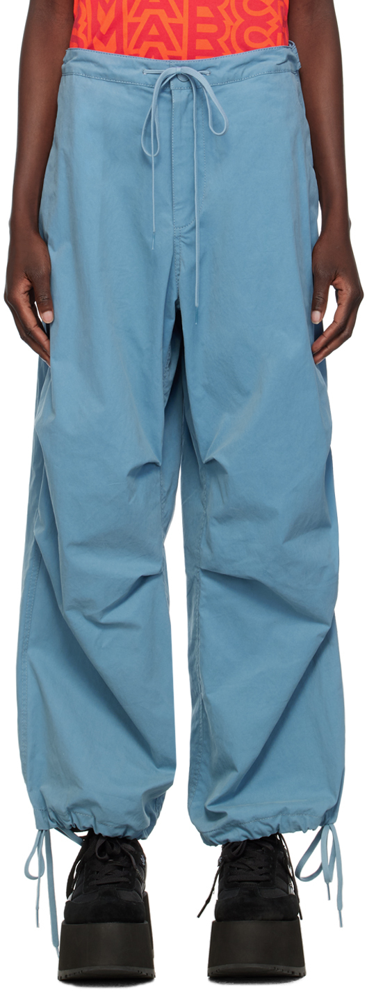 Marc Jacobs Blue Drawstring Trousers