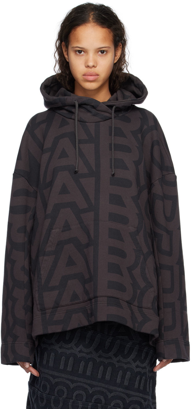 Marc Jacobs Black & Gray 'The Monogram' Hoodie