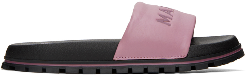 Marc Jacobs Purple 'the Slides' Slides In 993 Lilas