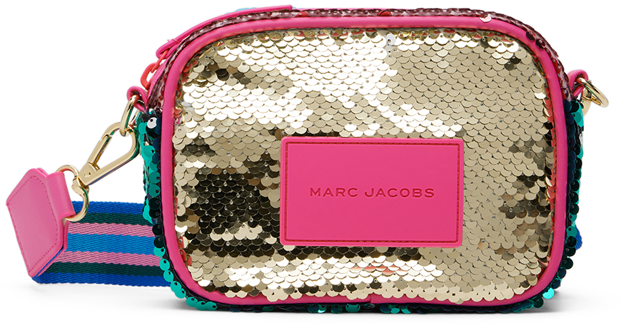 Marc Jacobs Kids Multicolor Sequinned Bag