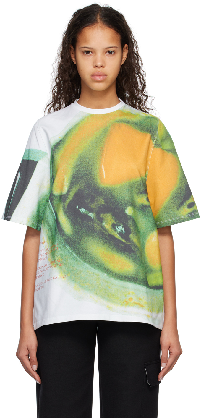 Bianca Saunders Multicolor Printed T-Shirt