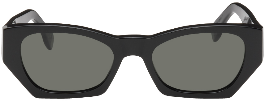 Shop Retrosuperfuture Black Amata Sunglasses