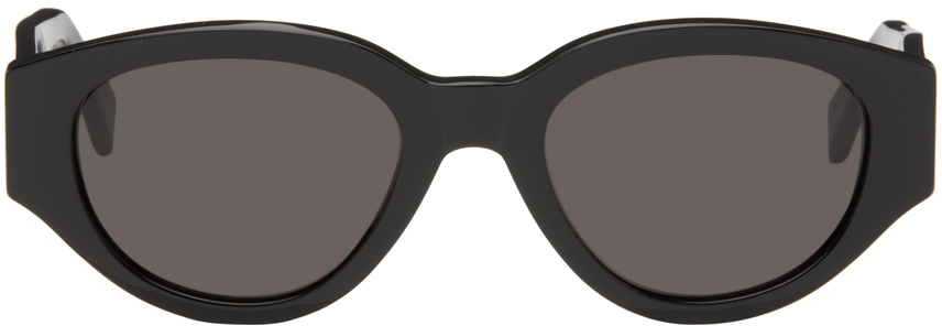 RETROSUPERFUTURE: Black Drew Mama Sunglasses | SSENSE UK