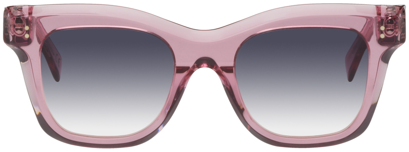 Retrosuperfuture Pink Vita Sunglasses In Blush