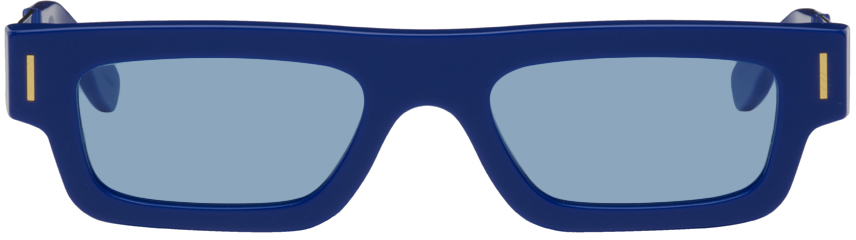 Retrosuperfuture Blue Colpo Francis Sunglasses