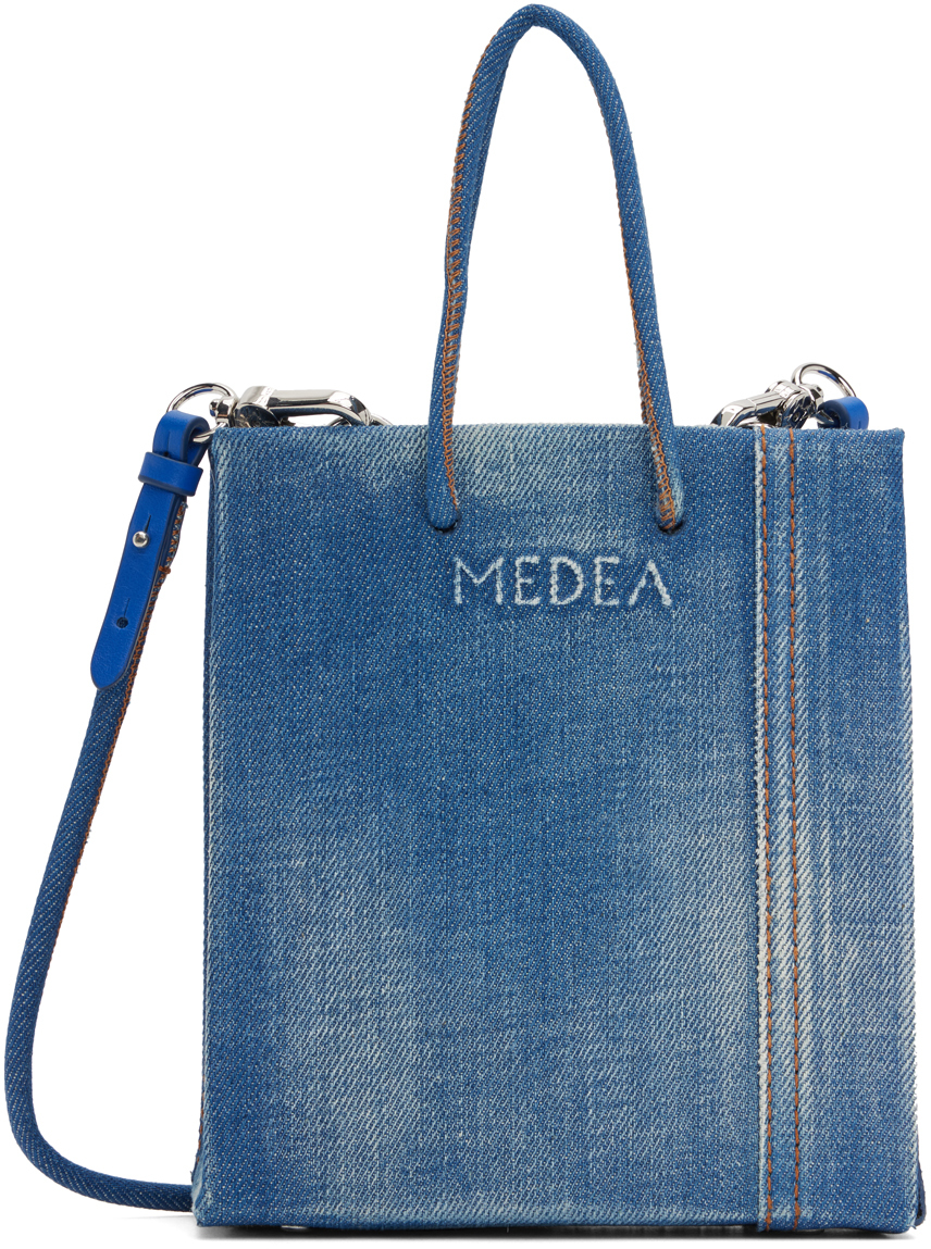 Medea Blue Short Denim Bag