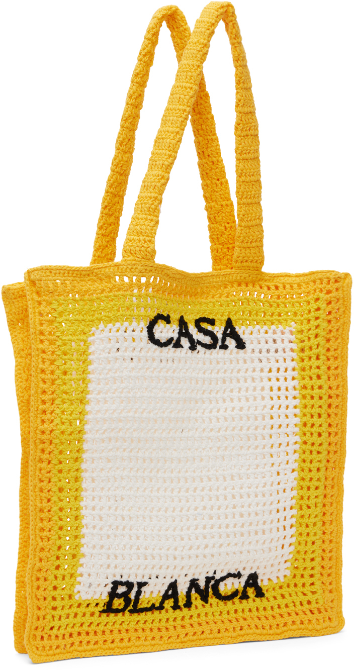 CASABLANCA 'jeanne Mini' Shoulder Bag in Yellow