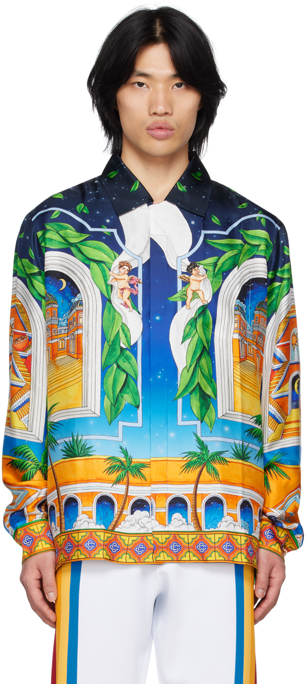 Pantalon Chino Léger Multicolore Maison Casablanca - Taille S - Occasion Très Bon état