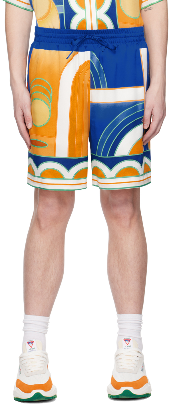 Casablanca Multicolor Printed Shorts