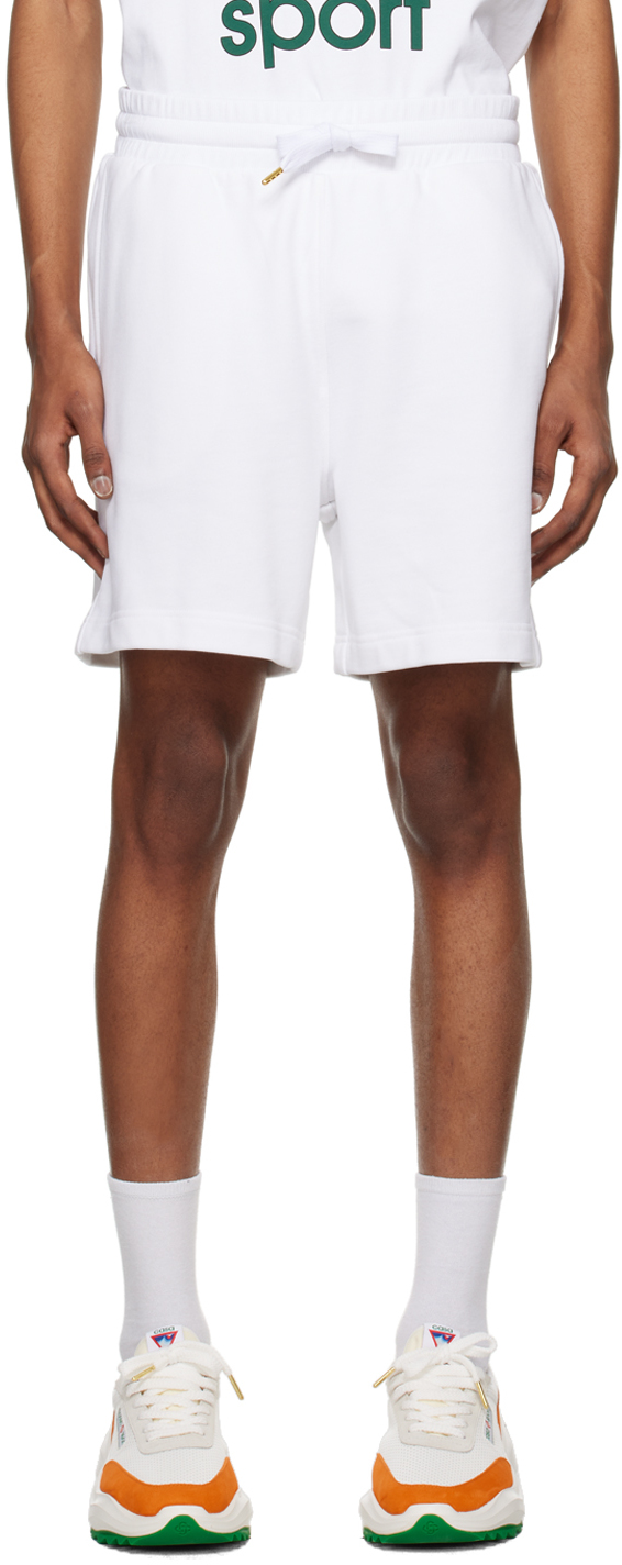 Casablanca White Casa Sport Shorts SSENSE Canada