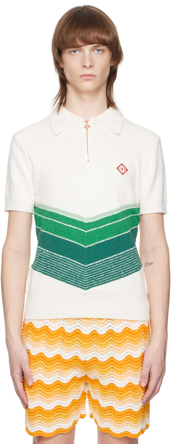 Casablanca Multicolor Argyle Polo