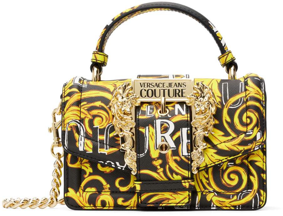 Versace Jeans Couture Black & Gold Couture I Bag