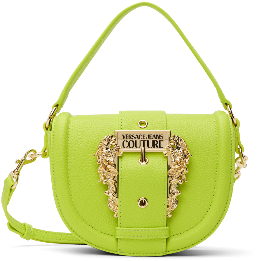 Versace Jeans Couture: Green Couture I Bag | SSENSE