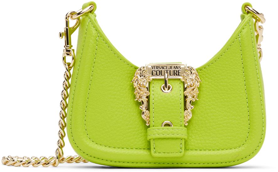 Versace Jeans Couture Green Couture I Bag In E110 Citrus