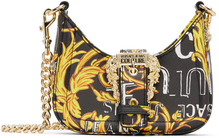 Versace Jeans Couture Black & Gold Couture I Bag