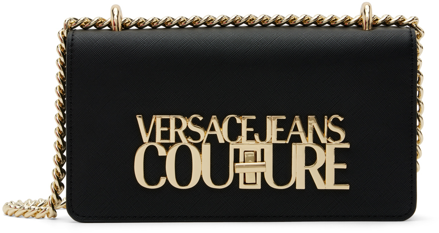 Versace Jeans Couture Black Chain Bag