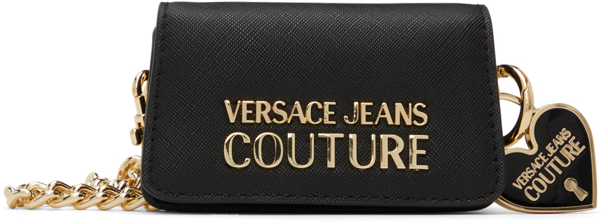 Versace Jeans Couture Chain Couture Chain Couture Tote Bag in Black