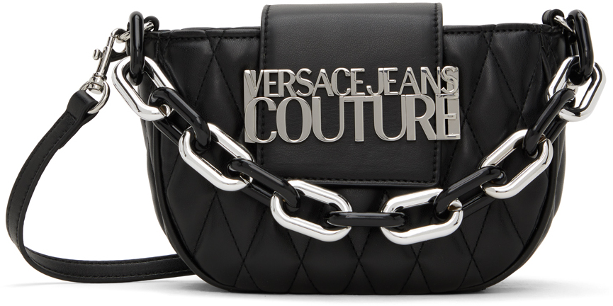 Versace Jeans Coutute Logo Loop Mini Crossbody Bag