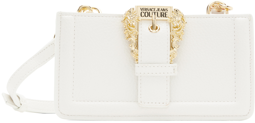 Versace Jeans Crossbody Bag couture Women 74VA4BF1ZS643003 Polyurethane White  Off White 219,3€