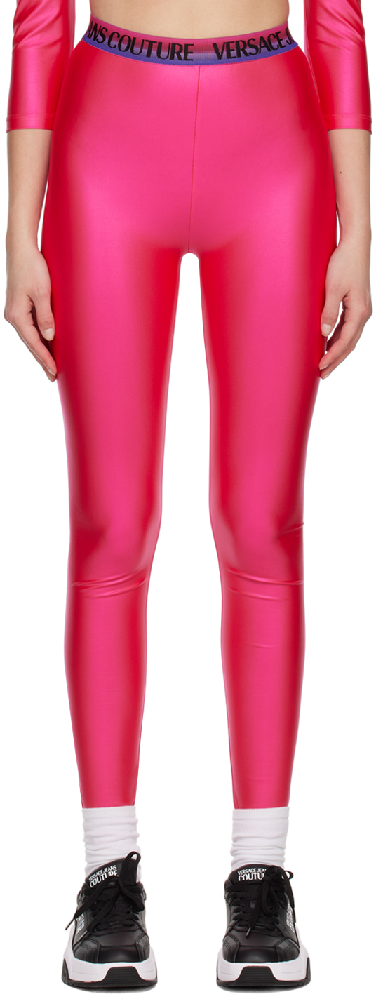 Buy Maaher Fashion Womens Chudidar Leggings | Shiny Leggings Combo Set Pink  With Other Colors (Pink-Coffee) at Amazon.in