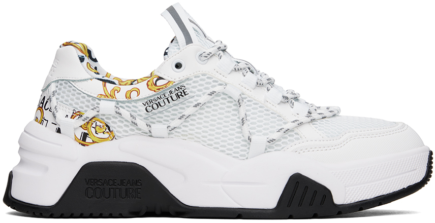 VERSACE JEANS COUTURE WHITE STARGAZE trainers