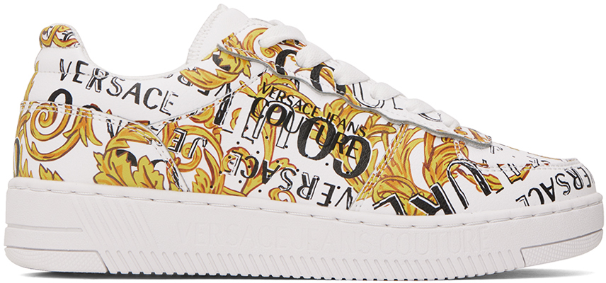 Versace Jeans Couture White Meyssa Trainers