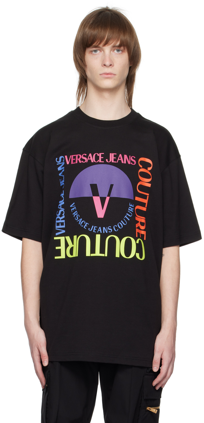 Versace Jeans Couture V Emblem Logo T-shirt