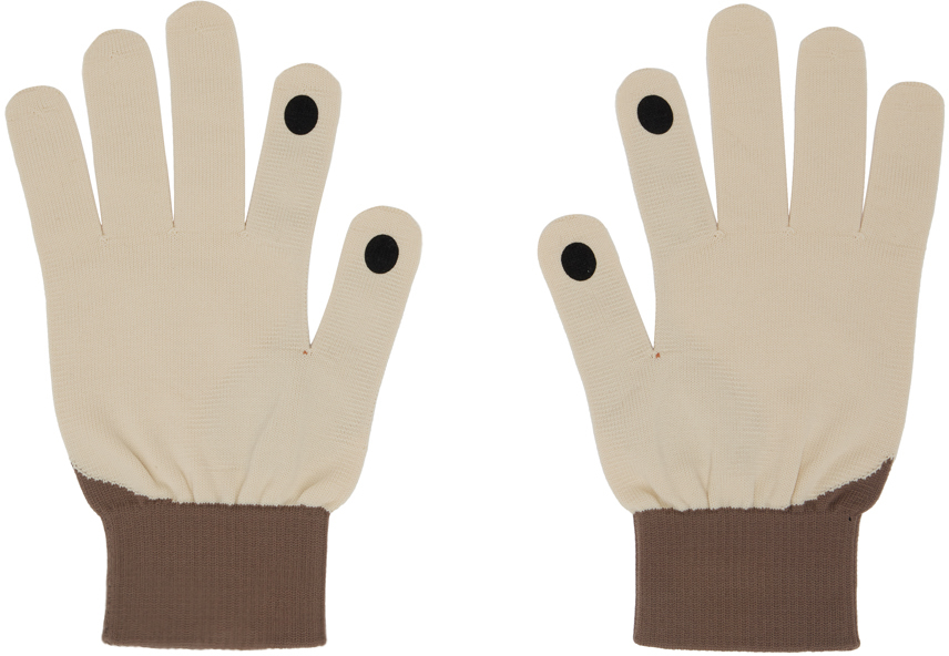 ROA Off-White Graphic Gloves | Smart Closet